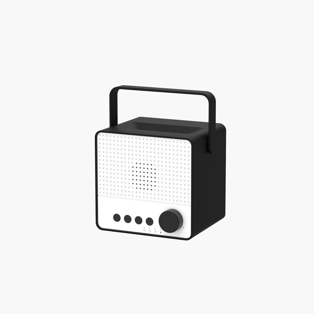 Flame Aroma Diffuser with Bluetooth Speaker - White Noise