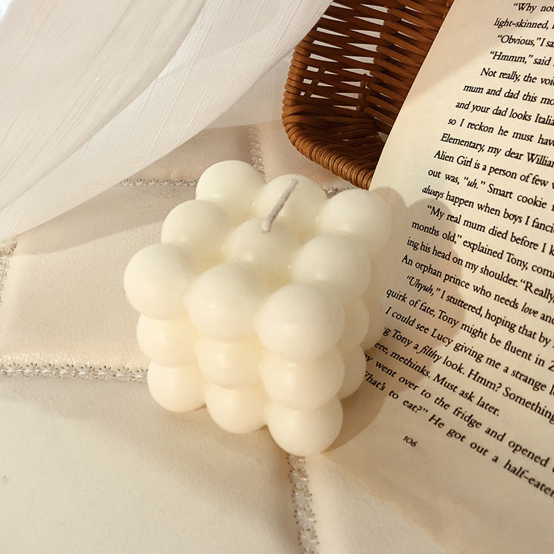 Rubik's Cube Aromatherapy Candle - Modern Decor