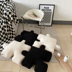 Puzzle-Shaped Pillow