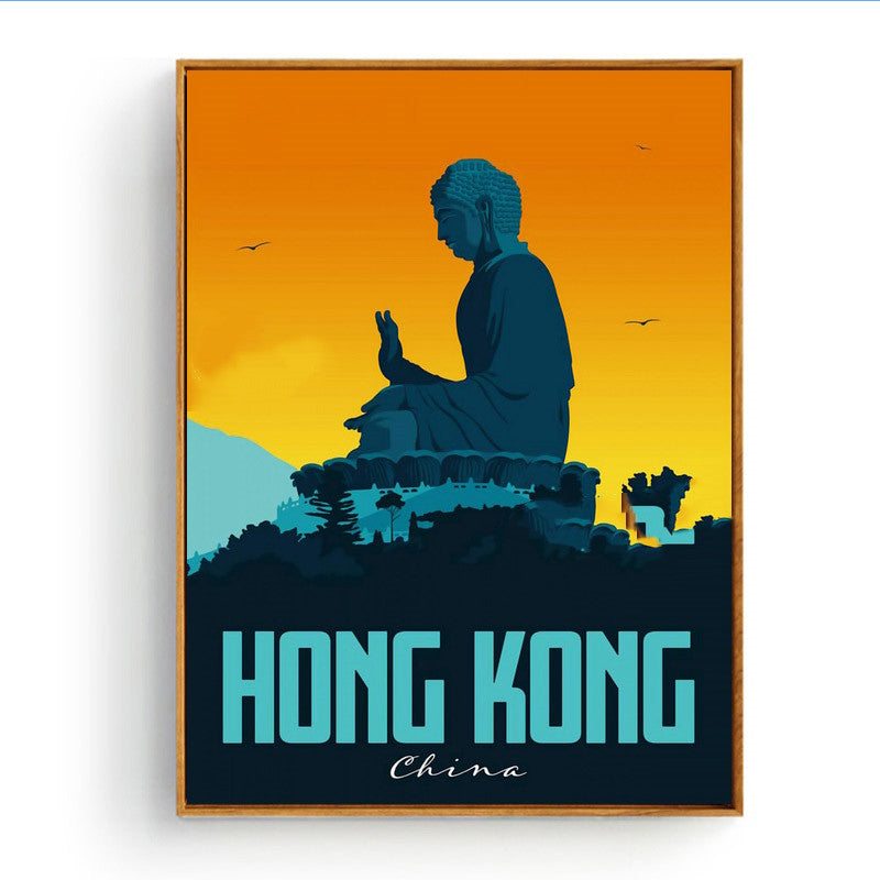 City Tourism Theme Diamond Painting - Embroidery Art