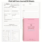 100 Page Self Care And Emotional Well Being Journal