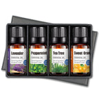 Essential Oil Set 4-Pack - Massage & Aromatherapy