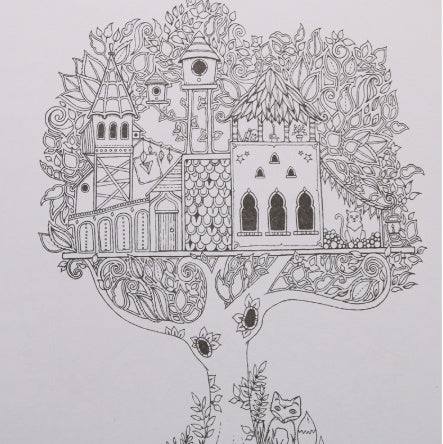Magic Forest  Coloring Book