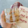 Ins Mug Glass With Handle Aurora Laser Universal Household