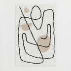 Nordic Modern Abstract Plush Rugs