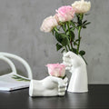 Creative Hand-Shaped Ceramic Vase - Sculptural