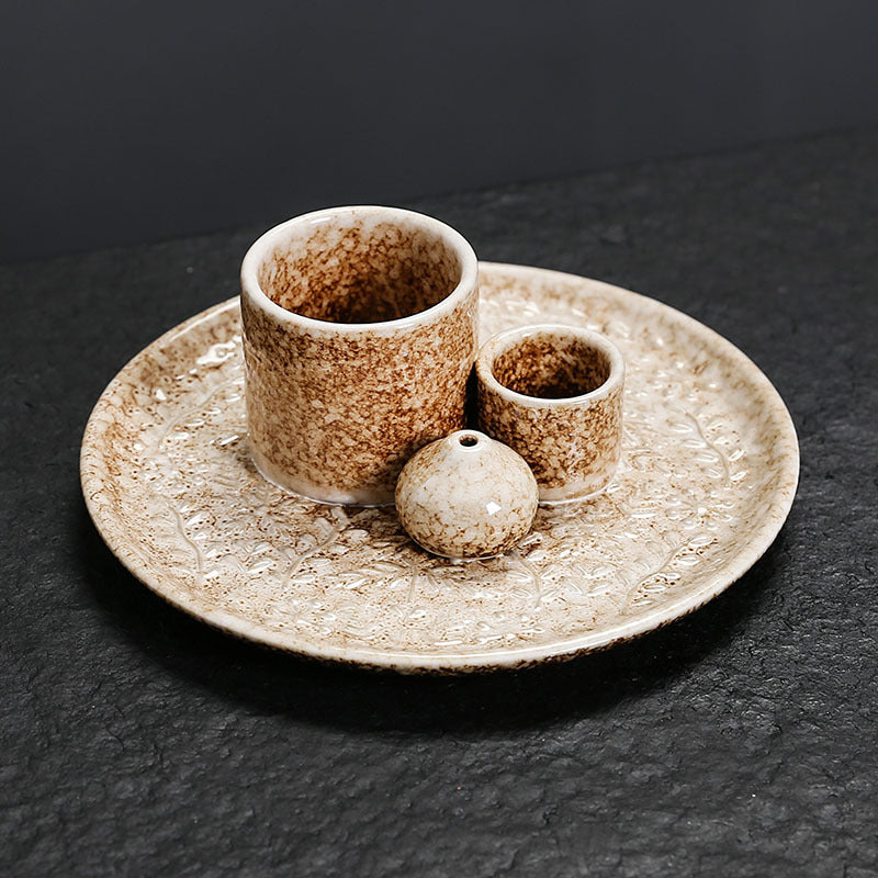 Ceramic Incense Burner - Handcrafted Zen Holder