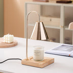 Wooden Wax Melting Lamp - Atmosphere Night Light