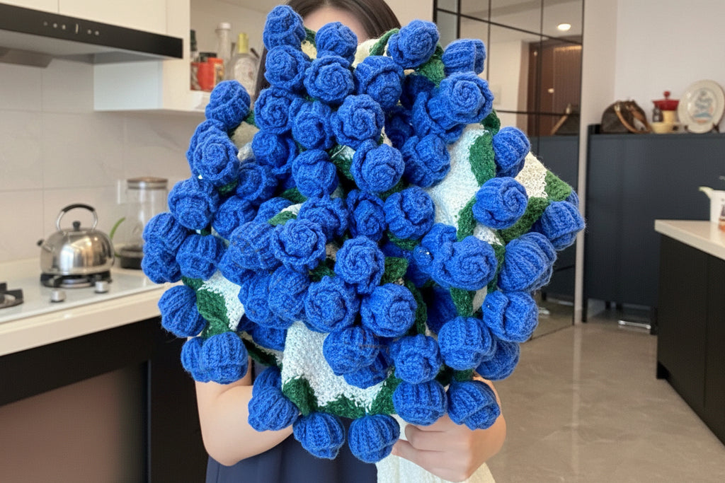 Rose Bouquet Blanket