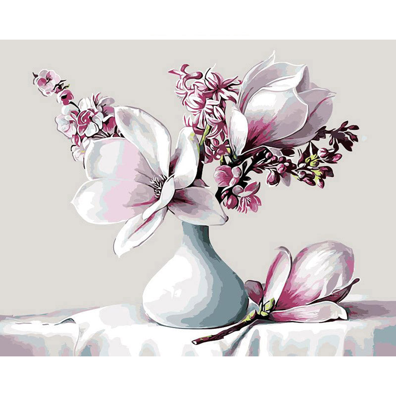 Beautiful Flowers Paint By Number