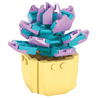 Puzzle Assembling Building Blocks Flower Pot Model Toys