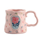 Creative Ceramic Mug Ladies Milk Breakfast Cup