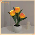 LED Tulip Table Lamp - Replica Flower Vase Desktop Decor