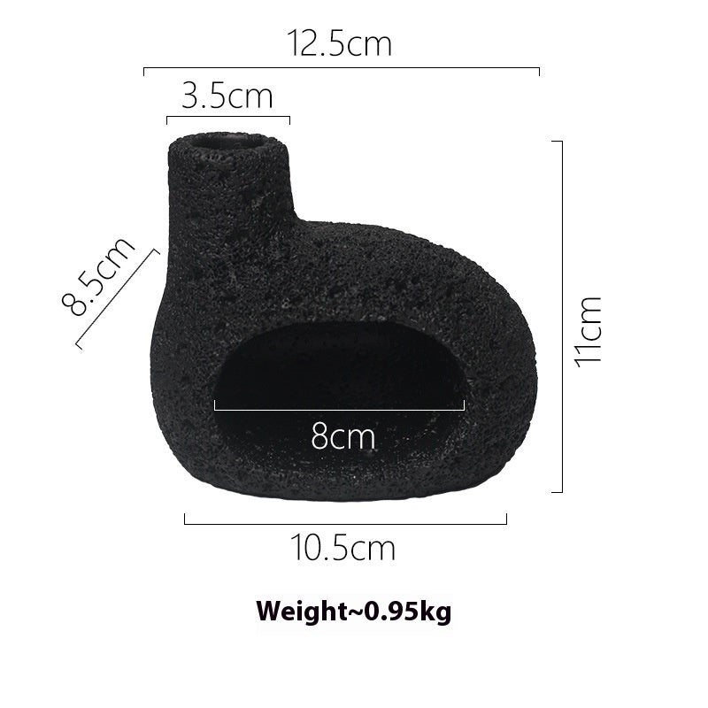 Cement Multi-Function Incense Tray - Retro Industrial Decor