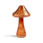 Glass Mushroom Vase - Whimsical Design