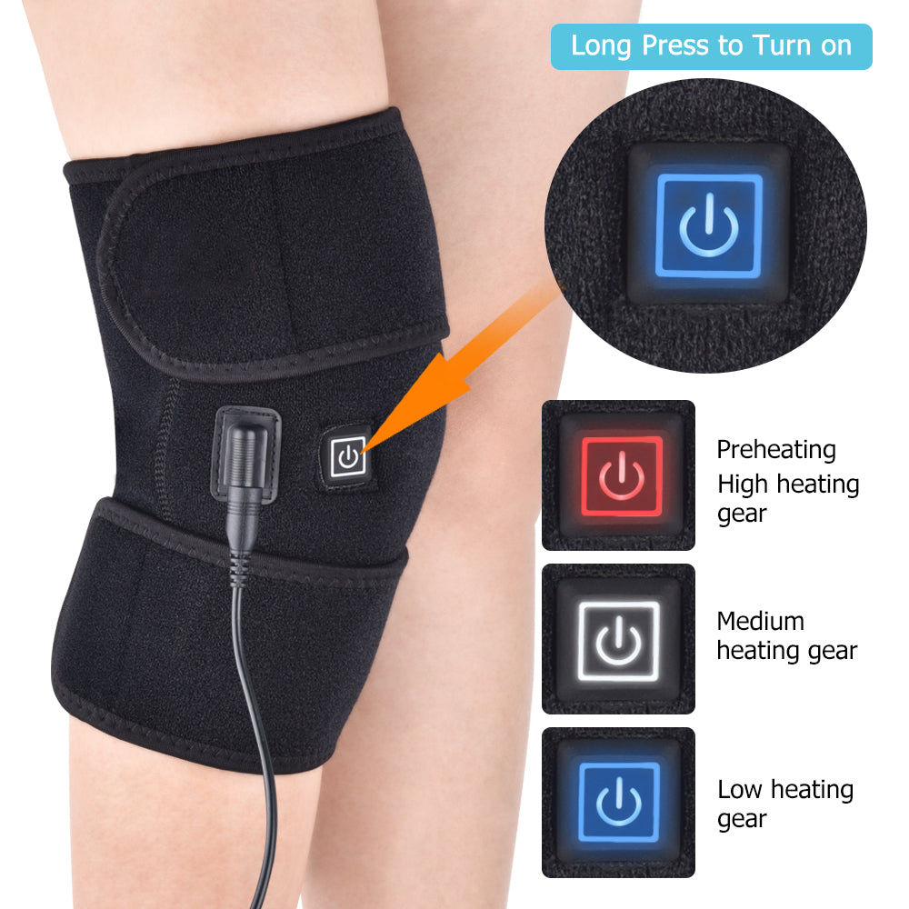 Electric Knee Massager - Heating Protection Therapy