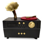 Retro Phonograph Aroma Diffuser - Bluetooth Speaker