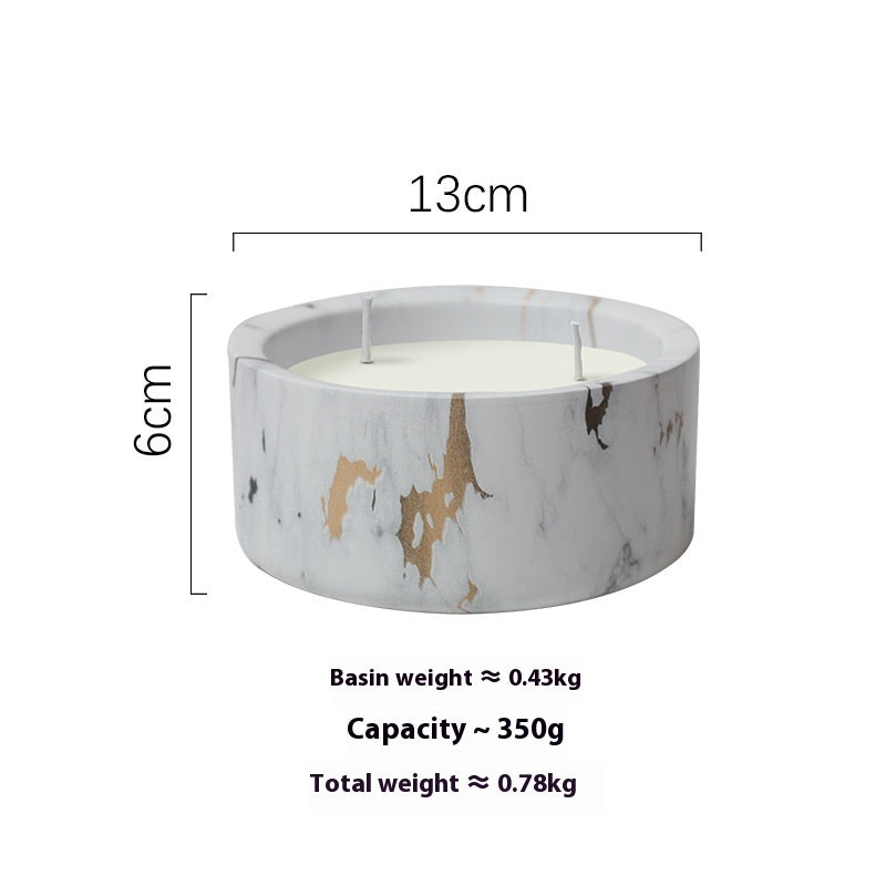 Ceramic Aromatherapy Candle Cup - Empty Holder