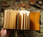 Vintage Cowhide Journal