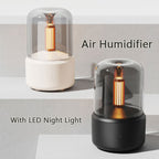 Candlelight Aroma Diffuser - LED Night Light Humidifier