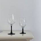 Wine Luminous Glass Medieval Black Swan Goblet