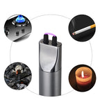 Rechargeable Metal Lighter - Windproof Candle Igniter