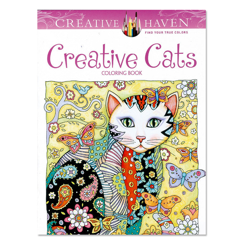 Doodle Cat Coloring Book