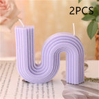 Geometric Artisan Soy Wax Aromatherapy Candles