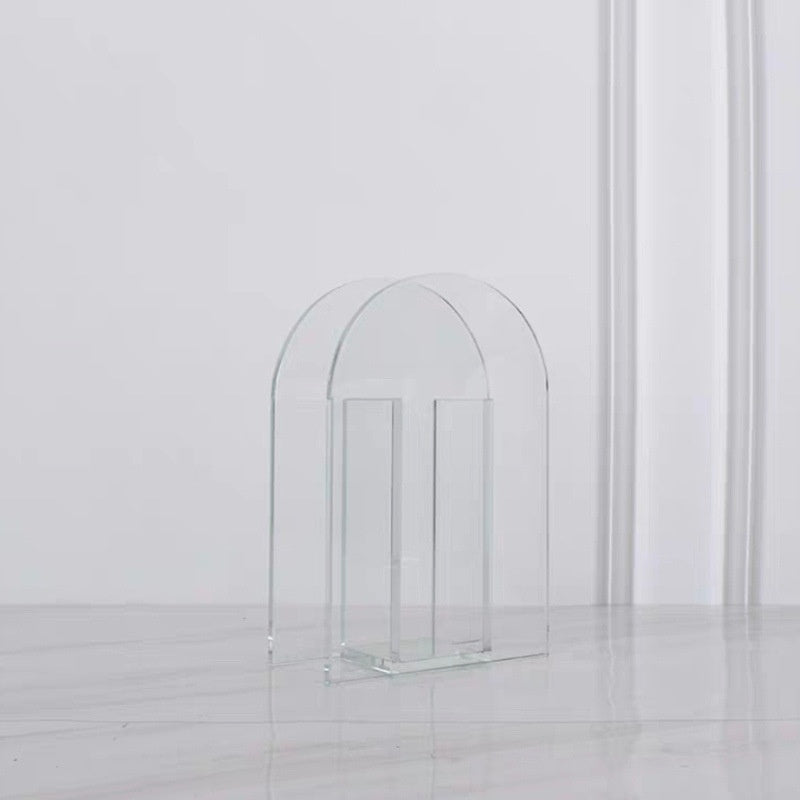 Acrylic Vase - Modern Clear Design