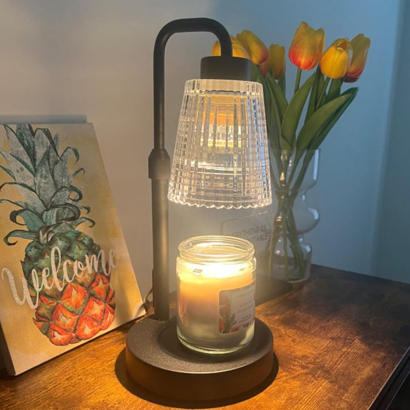 Metal Wax Melting Lamp - Modern Industrial Warmer