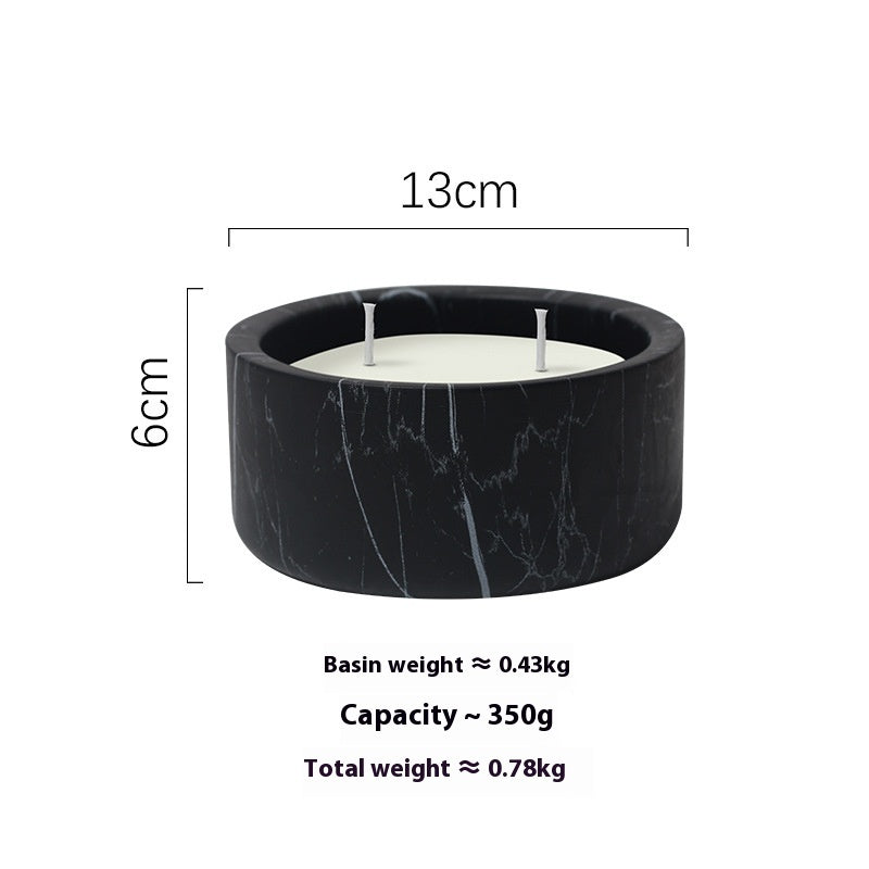 Ceramic Aromatherapy Candle Cup - Empty Holder