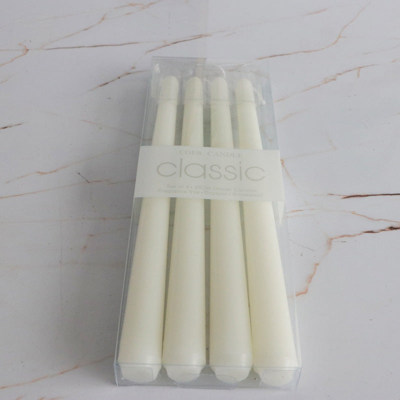 Classic Taper Candles 4-Pack for Home