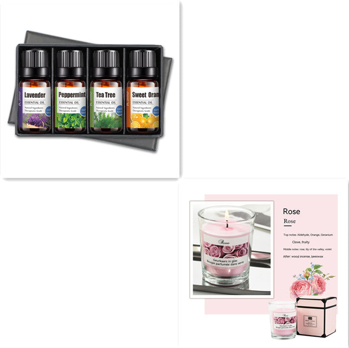 Essential Oil Set 4-Pack - Massage & Aromatherapy