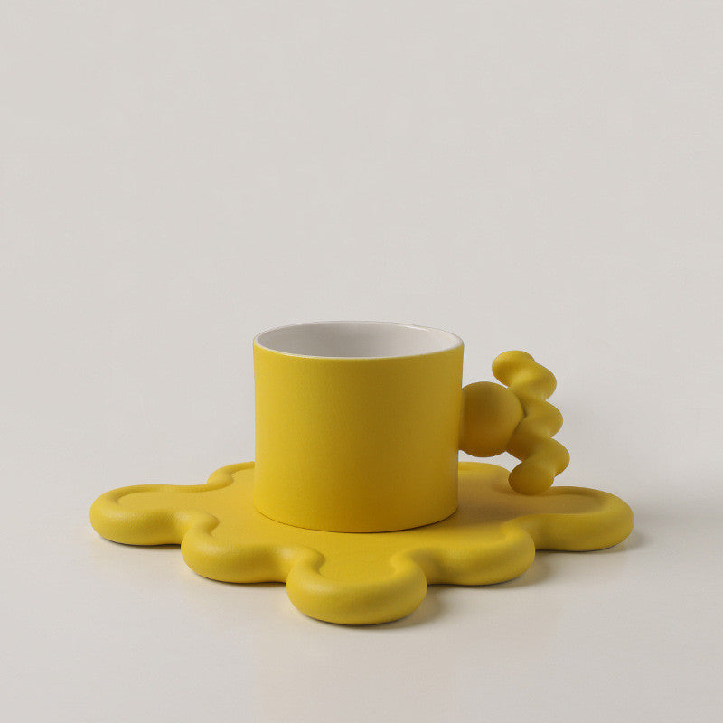 Coffee Cup Couple Mug Frosted Ceramic Mug Gift Box Set