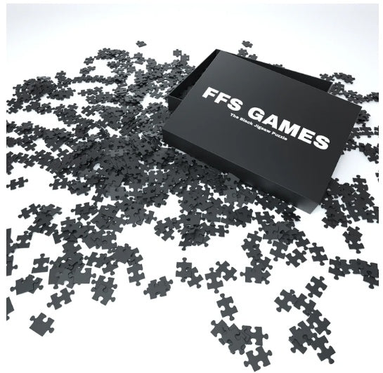 CAN YOU DO IT? All Black Puzzle Challenge