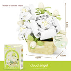 Flower Secret Words MINI Flower Basket Assembling Building Blocks Educational Assembling Puzzle Toys