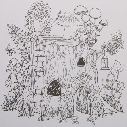 Magic Forest  Coloring Book