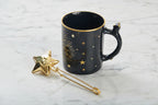 Star Ceramic Mug Set - With Spoon & Tea Infuser