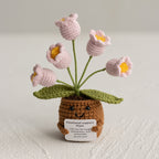 Creative Wool Homemade Crocheted Plant Pot