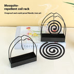 Creative Iron Triangle Incense Holder - Sandalwood Shelf