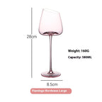 Oblique Mouth Flamingo Red Wine Cup