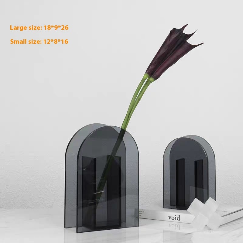 Acrylic Vase - Modern Clear Design