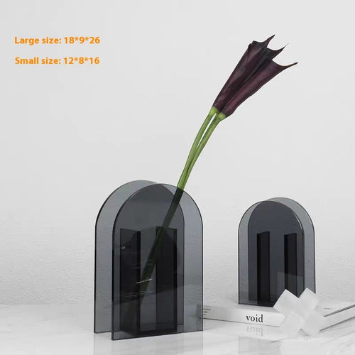 Acrylic Vase - Modern Clear Design