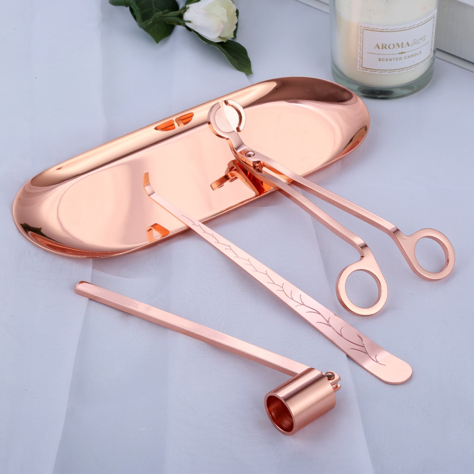 Candle Care Tool Set - 4-Piece Accessory Kit