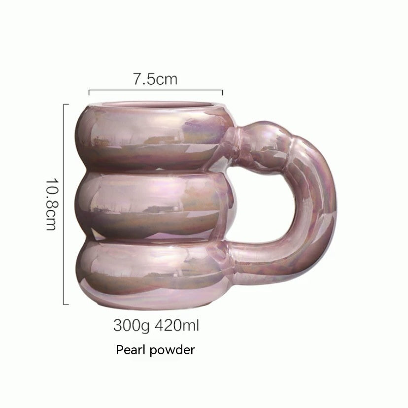 Creative High Sense Good-looking Couple Ceramic Mug