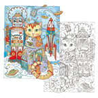 Doodle Cat Coloring Book