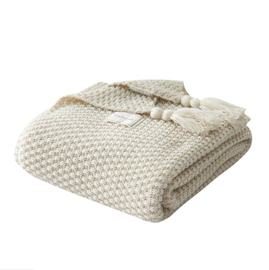 Fringed Wool Blanket