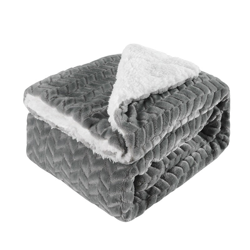 Double Layer Flannel Blanket