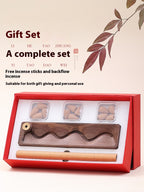 Black Walnut Backflow Incense Burner - Tea Ceremony Zen