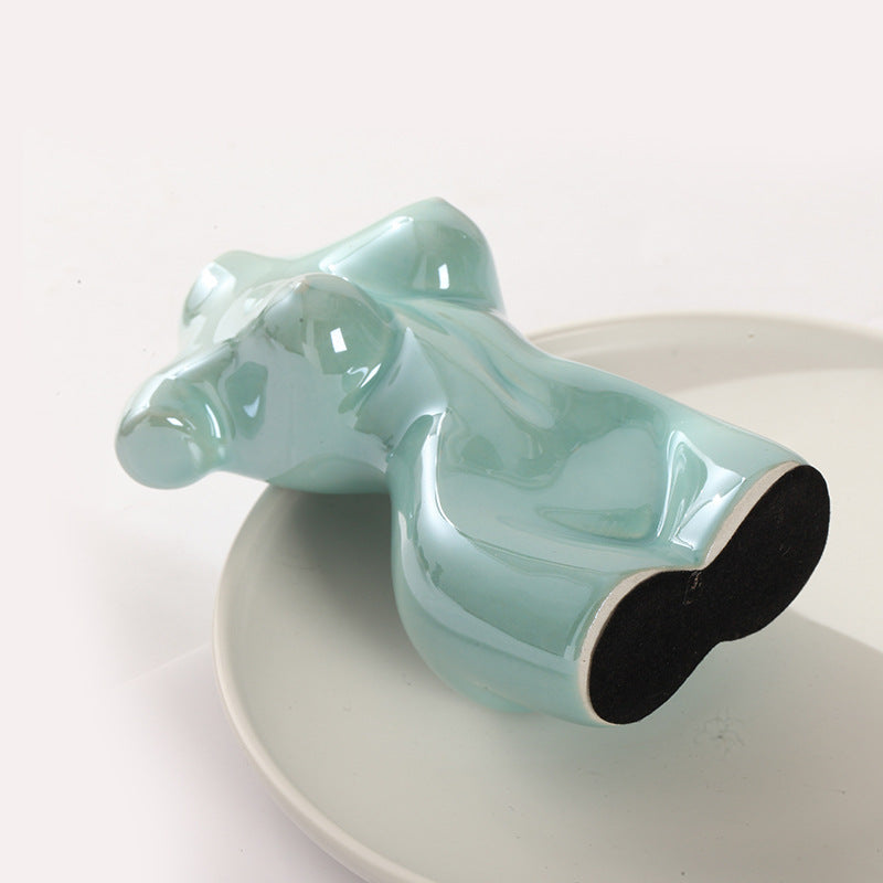 Ceramic Body Art Sculpture Vase - Decorative